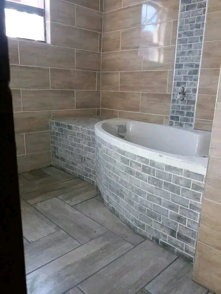 Modern bathroom renovation